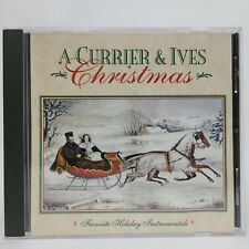 A Currier & Ives Christmas - Favorite Holiday Instrumentals CD 1995 GOOD picture