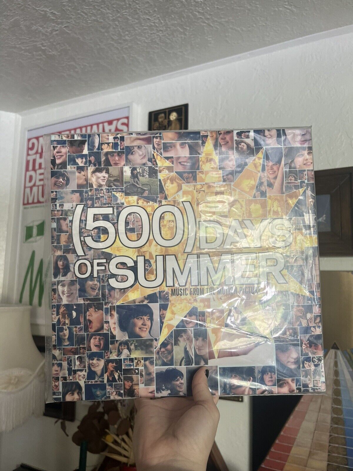 500 Days Of Summer Vinyl - Rare 2 Golden Yellow 12” LP