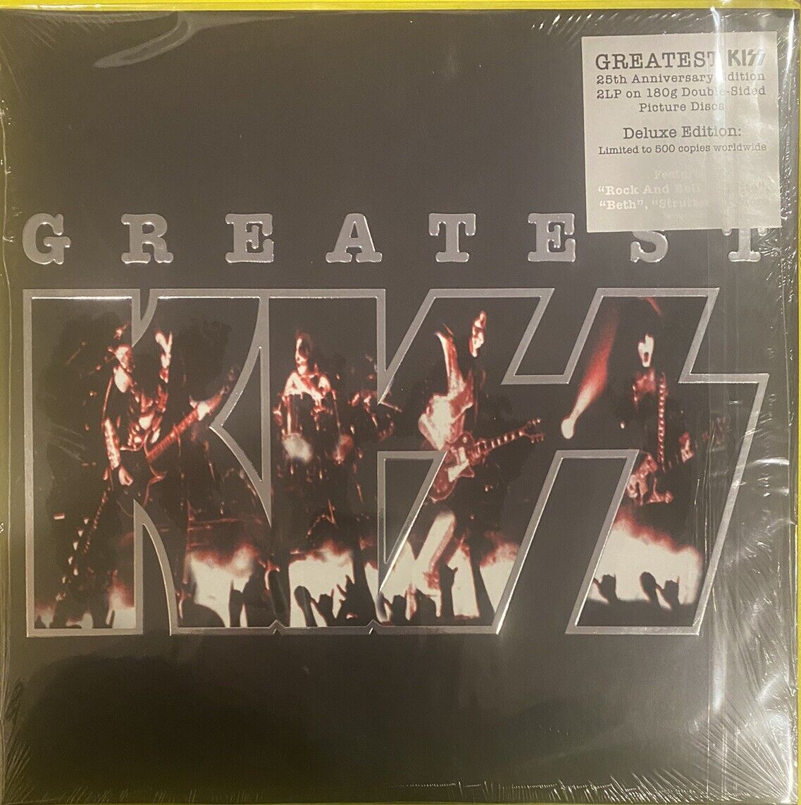 KISS Greatest Kiss 2 LP vinyl picture disc set - limited to 500 Sealed. Mint