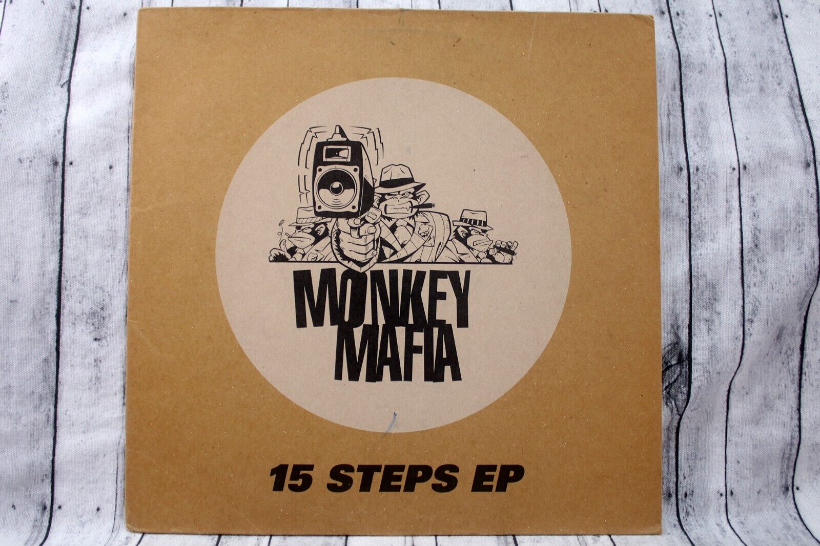 Monkey Mafia - 15 Steps EP - 12 Inch Vinyl Record Heavenly Record Label - HTF