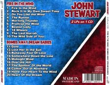 JOHN STEWART - FIRE IN THE WIND / BOMBS AWAY DREAM BABIES NEW CD picture