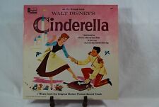 Walt Disney 1963 Cinderella Original Motion Picture Soundtrack Vinyl Record 33 picture