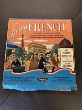 Vintage Living French Language Complete Course, 4 Vinyl Records picture