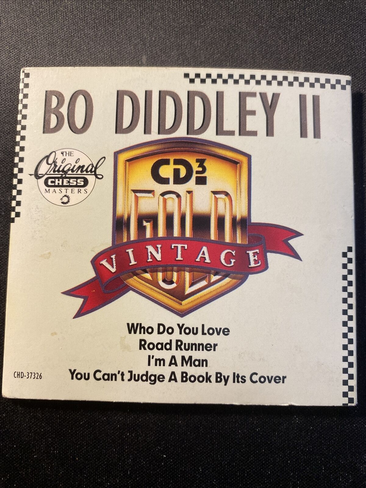 BO DIDDLEY Part II Vintage Gold MINI 3 INCH CD 4 songs 1989 USA CD3 RARE CHESS
