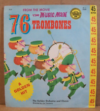 The Music Man - 76 Trombones (45 RPM, Golden Record) 717 picture