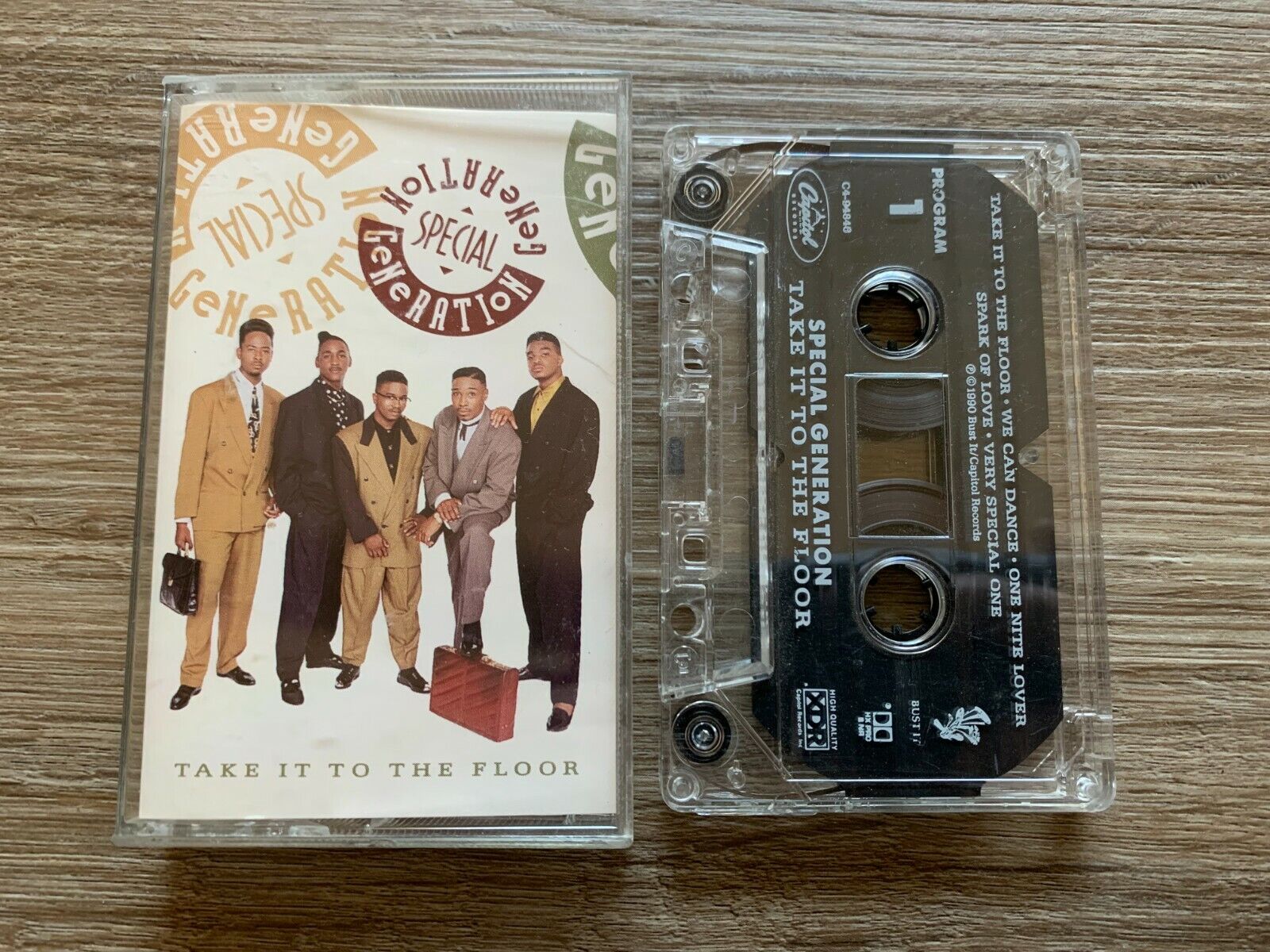VINTAGE SPECIAL GENERATION TAKE IT TO THE FLOOR CASSETTE TAPE 