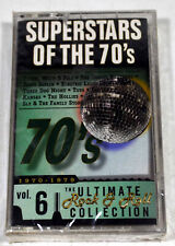 Vintage 1996 Superstars Of The 70's cassette tape-NEW in Sealed Package picture