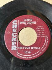 THE FOUR JEWELS Checker 1039 LOADED WITH GOODIES / DAPPER DAN G+/VG-  LISTEN picture