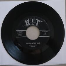 FRED HESS BIG WINDY CITY/THIS DIAMOND RING HIT RECORDS VINYL 45 VG 25-60 picture