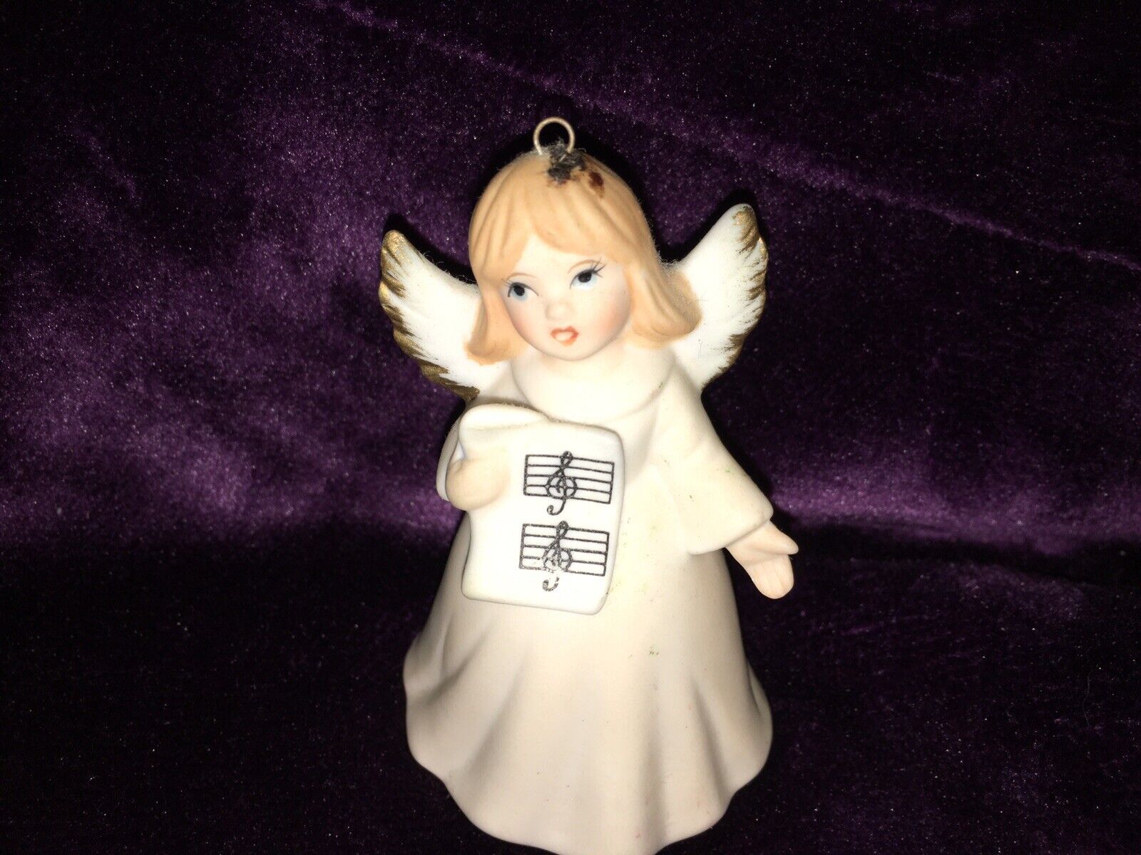 Vintage 1984 Ebeling & Reuss Co Musical Angel Ornament