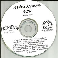 JESSICA ANDREWS Now Ultra Rare ADVNCE TST PRESS PROMO DJ CD 2003 USA MINT picture
