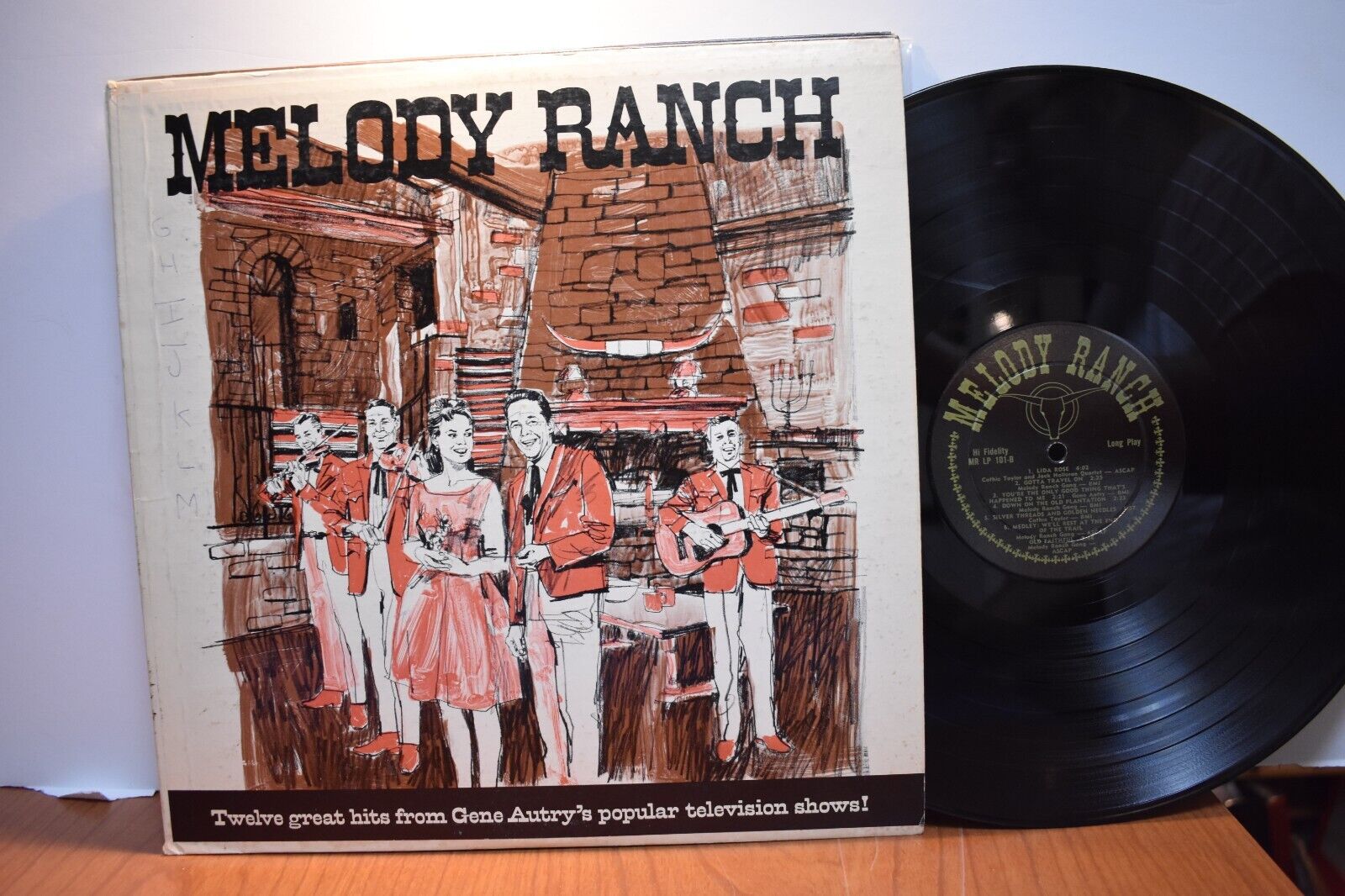 Gene Autry’s Melody Ranch LP MR LP 101 Mono