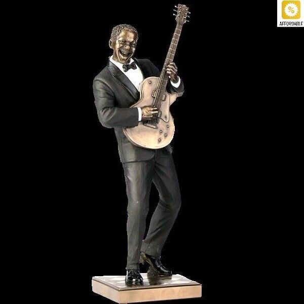 Bass Guitar Player VERONESE Elegant Figurine Hand Painted Great For A Gift