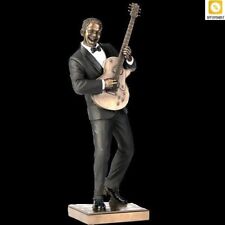 Bass Guitar Player VERONESE Elegant Figurine Hand Painted Great For A Gift picture