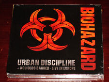 Biohazard: Urban Discipline + No Holds Barred - Live In Europe 2 CD Set 2023 NEW picture