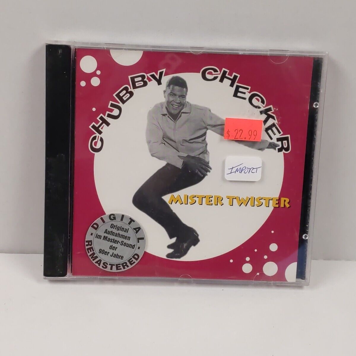Vintage CHUBBY CHECKER - Mister Twister, The Twist, Limbo Rock 1958 CD