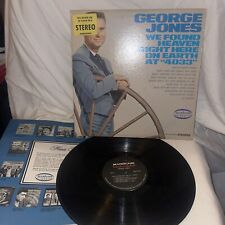 Vintage vinyl-GEORGE JONES-We Found Heaven Right Here On Earth-Musicor-MM-2106 picture