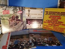 A RANDOM LOT OF 5 VINTAGE LP RECORDS IN VERY GOOD TO EXCELENT CONDITION. picture