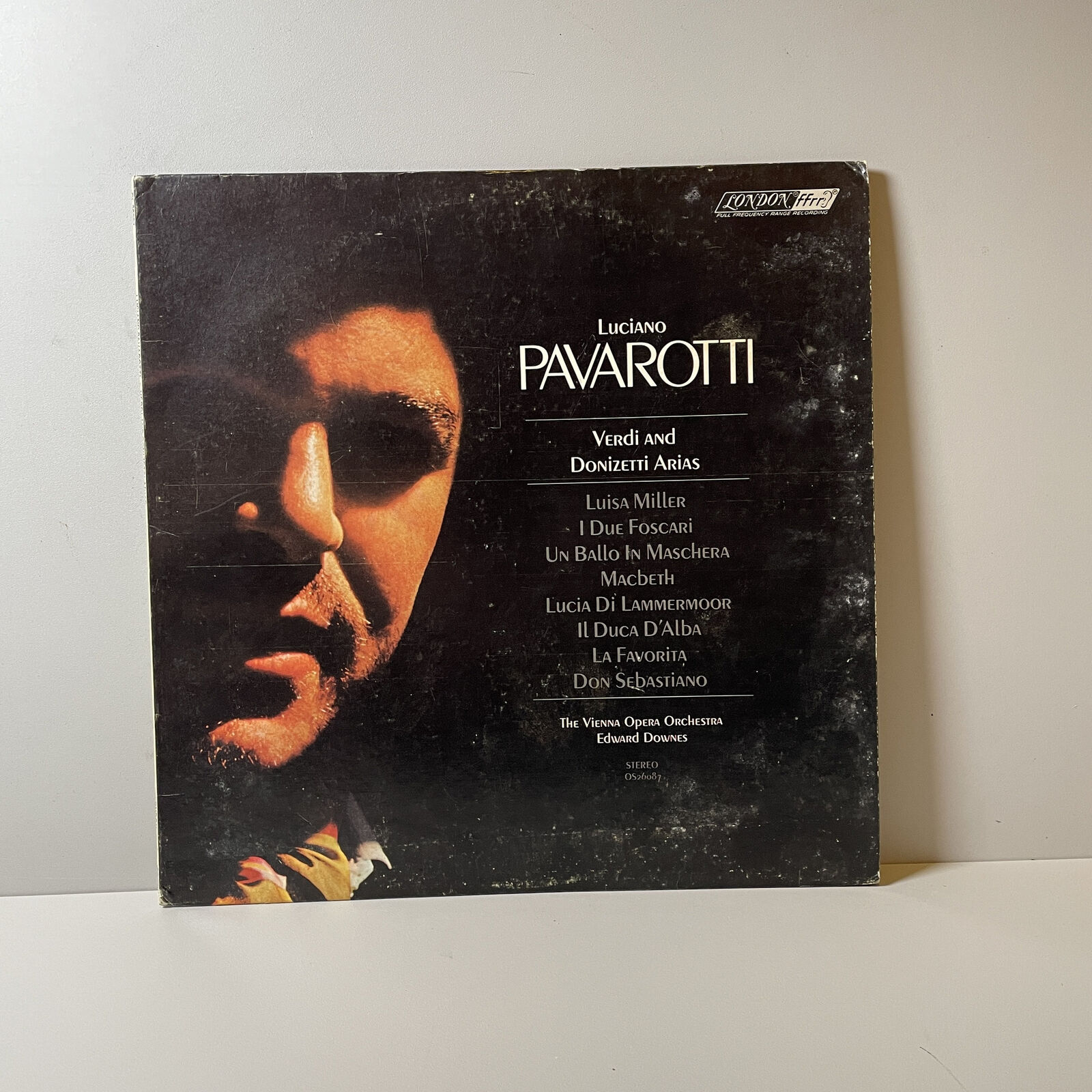 Luciano Pavarotti - Verdi And Donizetti Arias - Vinyl LP Record - 1968
