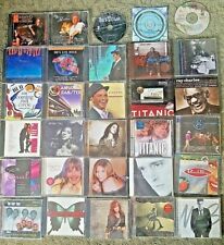 30 Music CD Bulk Lot Pop Rock Classic Movie ~ 27 w/ cases 3 without picture