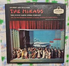 Vintage LONDON Records Stereophonic Gilbert and Sullivan The Mikado A-4231 Rare picture