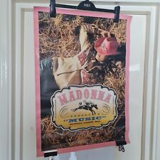 Madonna Music Album Vintage Promo Poster 2000 Pink picture