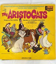 Vintage 1970 Disney's The Story of The Aristocats LP Disneyland Harris ST3995 picture
