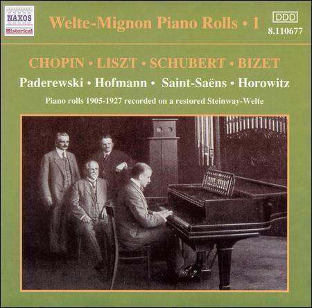 Welte-Mignon Piano Rolls, 1905-1927 (CD, Jun-2003, Naxos (Distributor))