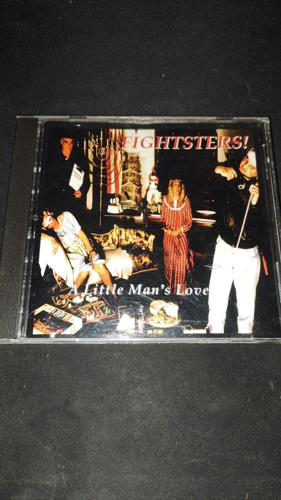 EXTREMELY RARE - HTF - OOP Fightsters A Little Man's Love (CD, Undated)
