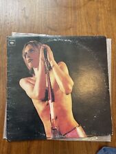 1973 THE STOOGES Raw Power LP Columbia Records PC 32111 Iggy Pop David Bowie picture