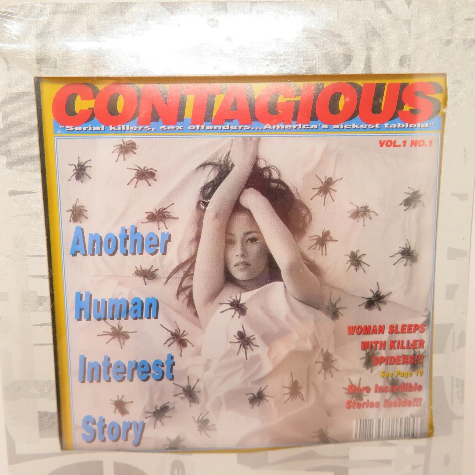 Vintage Contagious - Another Human Interest 1993 Longbox NOS Rock CD Mini-Album