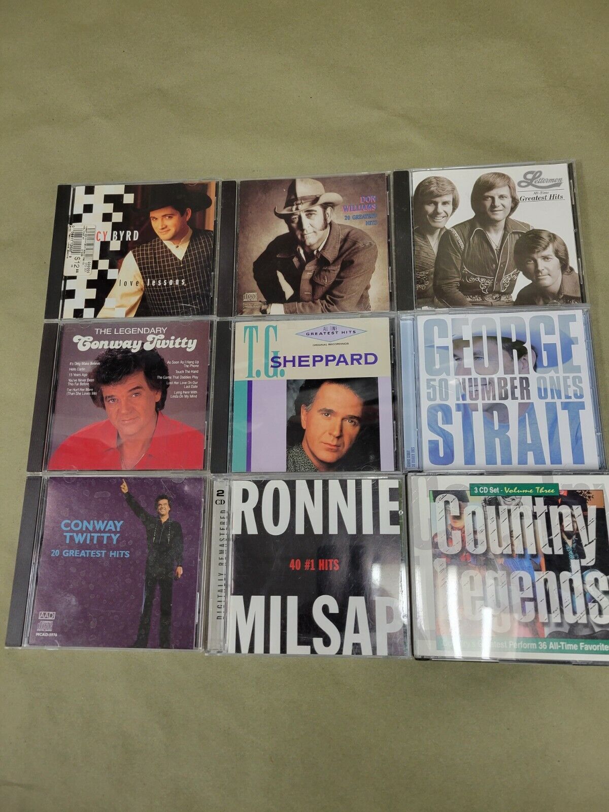 Vintage County Western CDs Lot Of 9