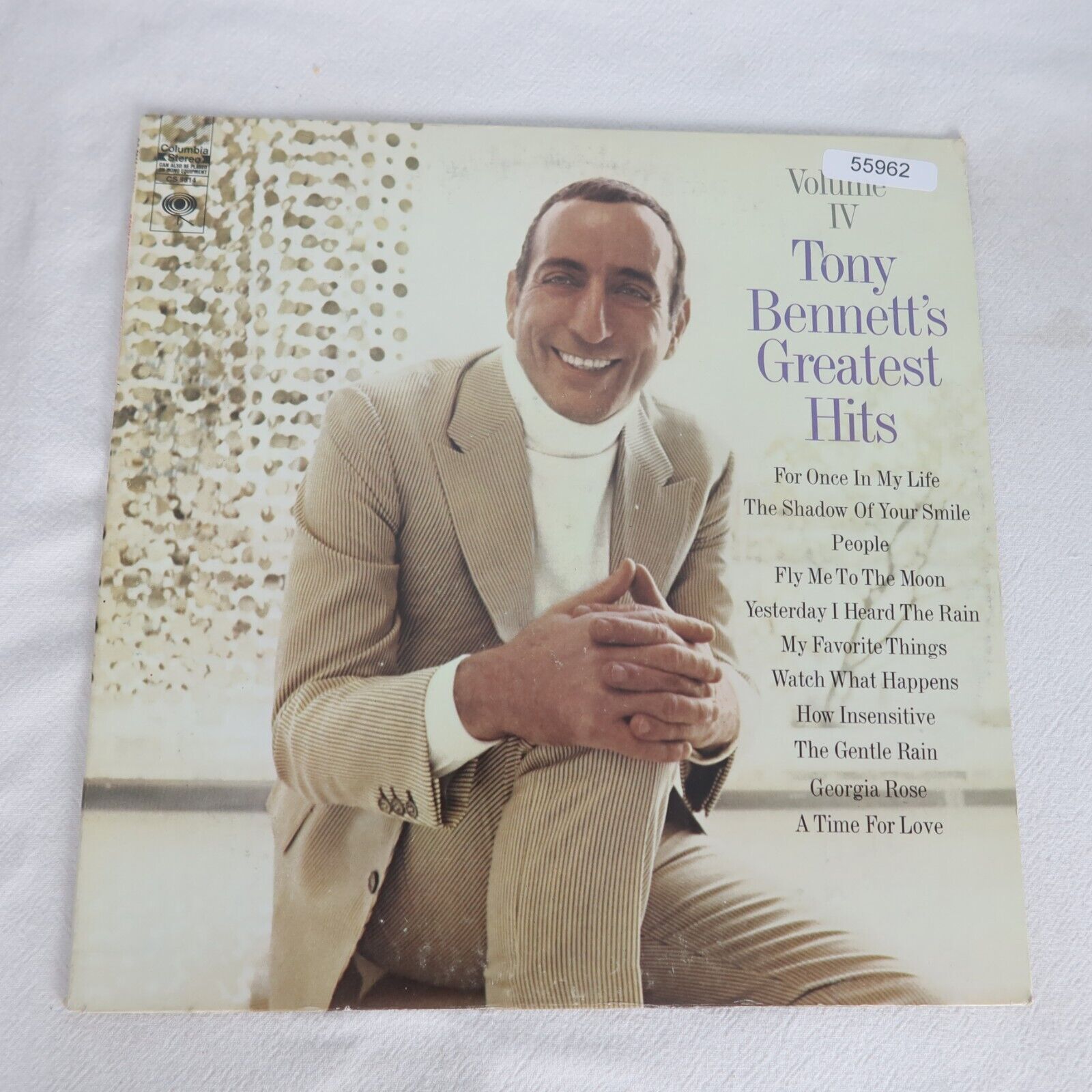 Tony Bennett Greatest Hits Volume Iv LP Vinyl Record Album