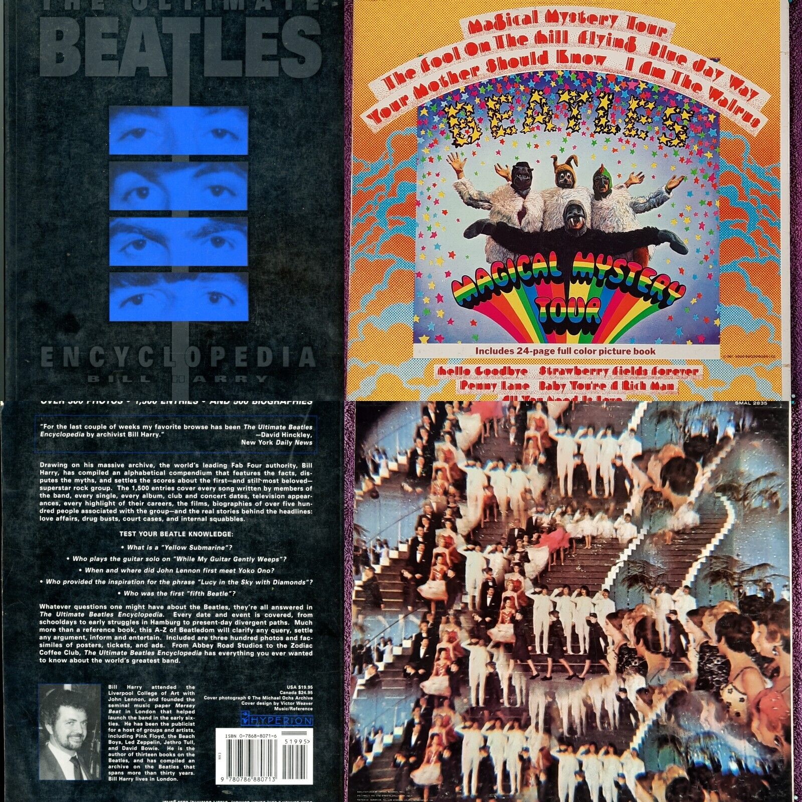Beatles Magical Mystery Tour-Rare Vintage Vinyl & Ultimate Beatles Encyclopedia
