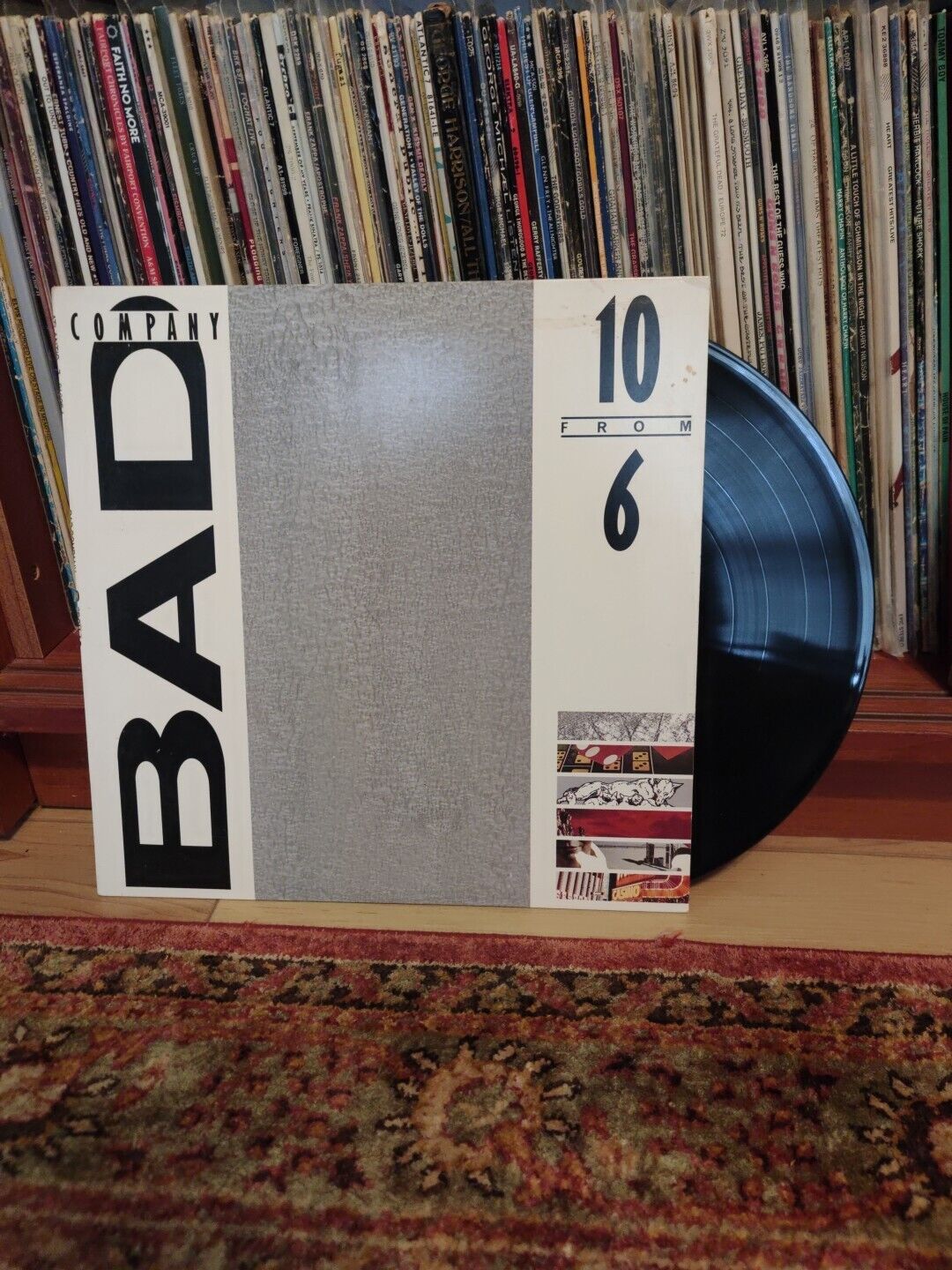 Bad Company 10 from 6 vinyl hits collection, Best Of