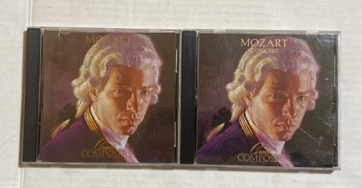Time-Life Music Great Composers Mozart Concert 2 CDs CMD-06
