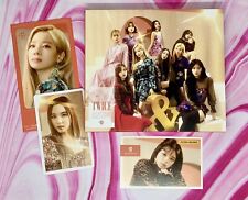 Twice &TWICE Japanese Album CD + DVD with Dahyun Sticker, Nayeon Photocard picture