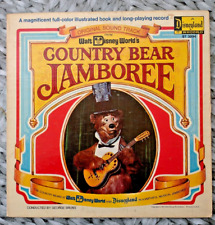 Disneyland COUNTRY BEAR JAMBOREE Book & Record 33 1/3 RPM LP vinyl record 1972 picture
