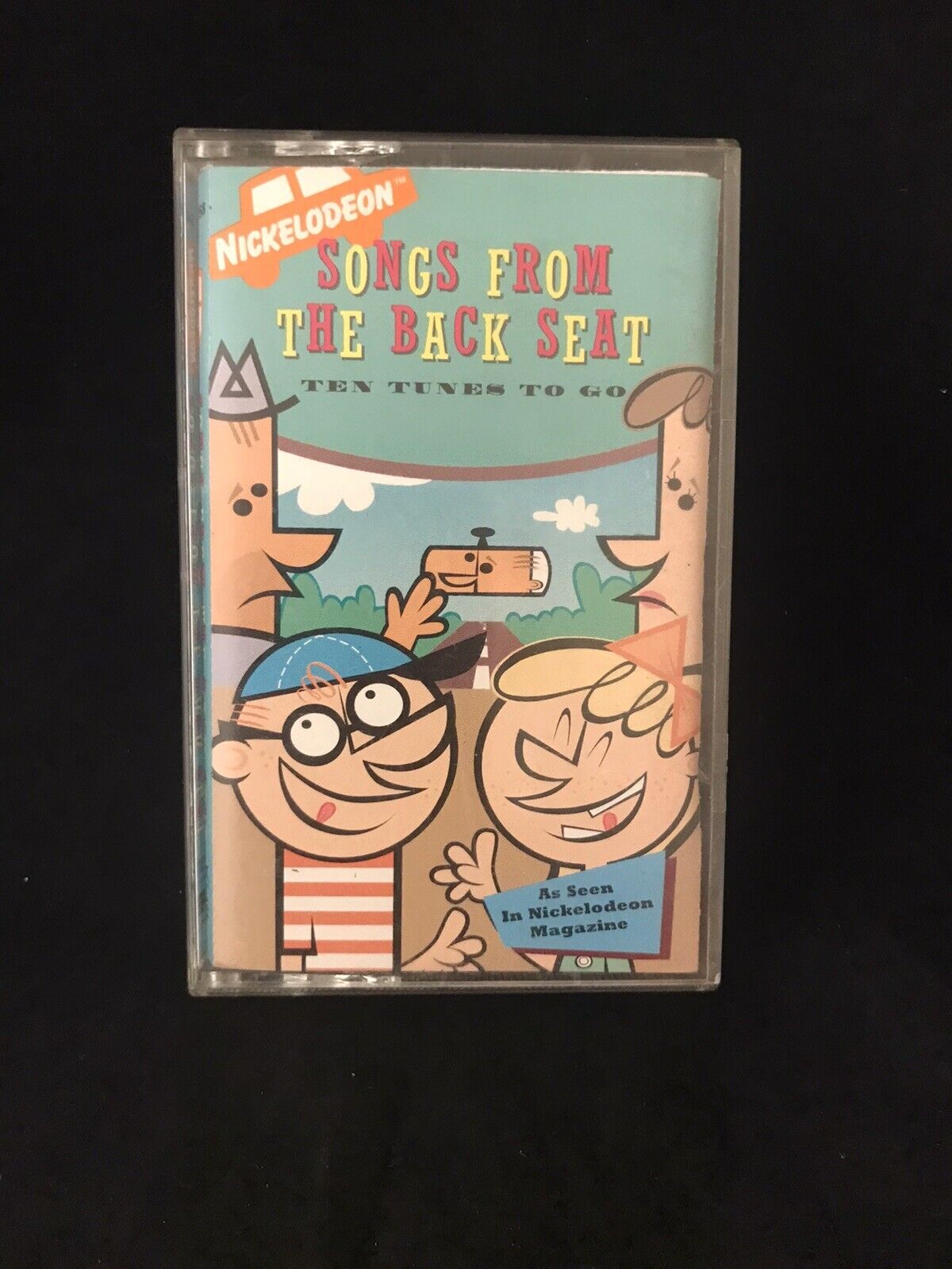 Nickelodeon Songs from the Back Seat (Audio Cassette, 1994) Crazy Rare-Excellent