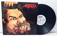 Anthrax Fistful Of Metal 1st US Press MegaForce EX Vinyl  picture