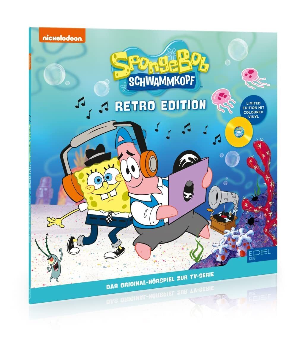 Spongebob Schwammkopf Retro Edition-Hörspiel (Vinyl)