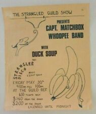 CAPTAIN MATCHBOX WHOOPEE BAND 1975  (RARE) ORIGINAL TOUR POSTER picture