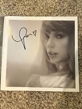 Taylor Swift Tortured Poets Department Vinyl “The Manuscript” Hand SIGNED HEART picture