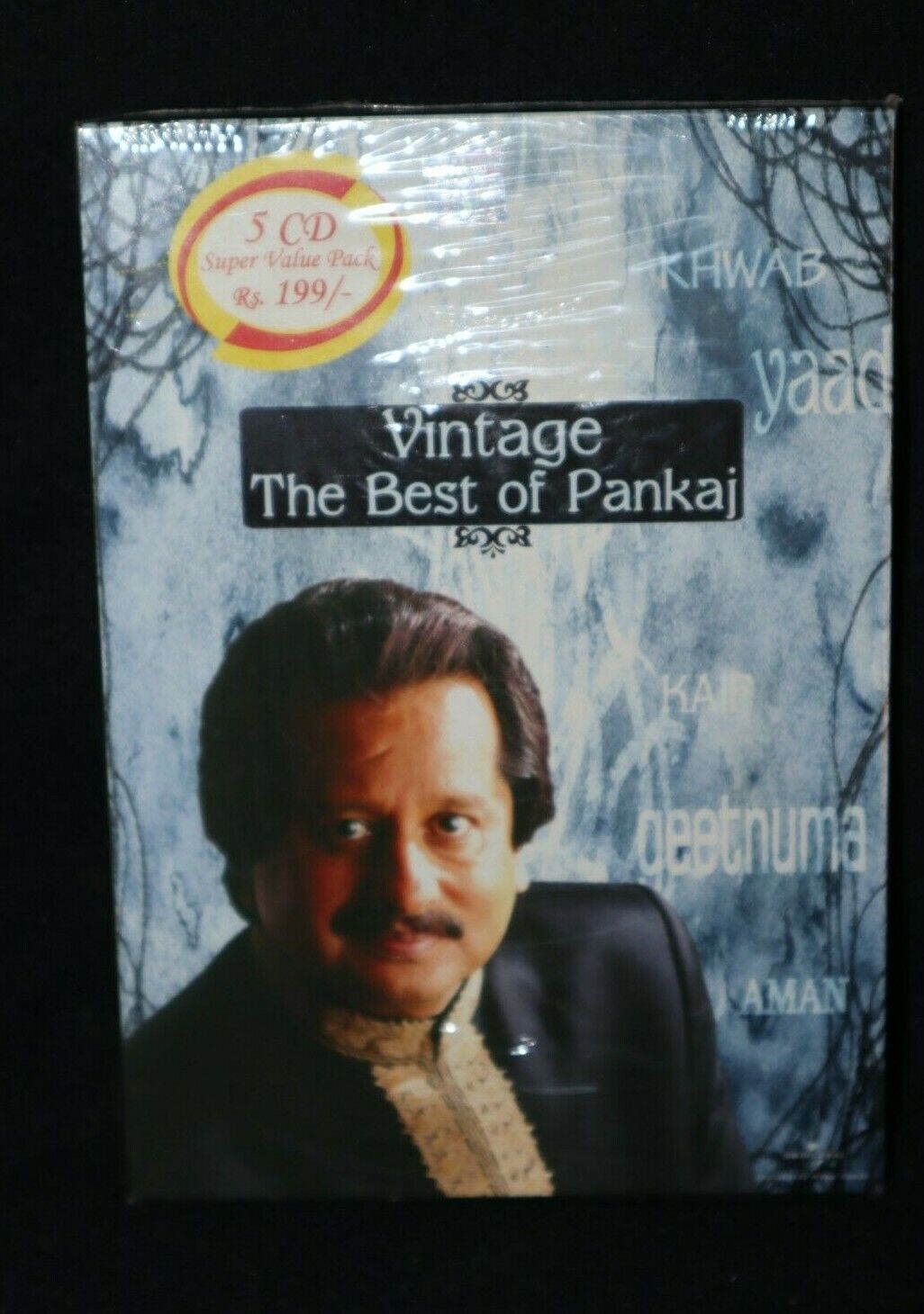 Vintage Best of Pankaj~Sealed 5 audio CD Set~New~Geetnuma/Aman/Khwab/Kaif/Yaad