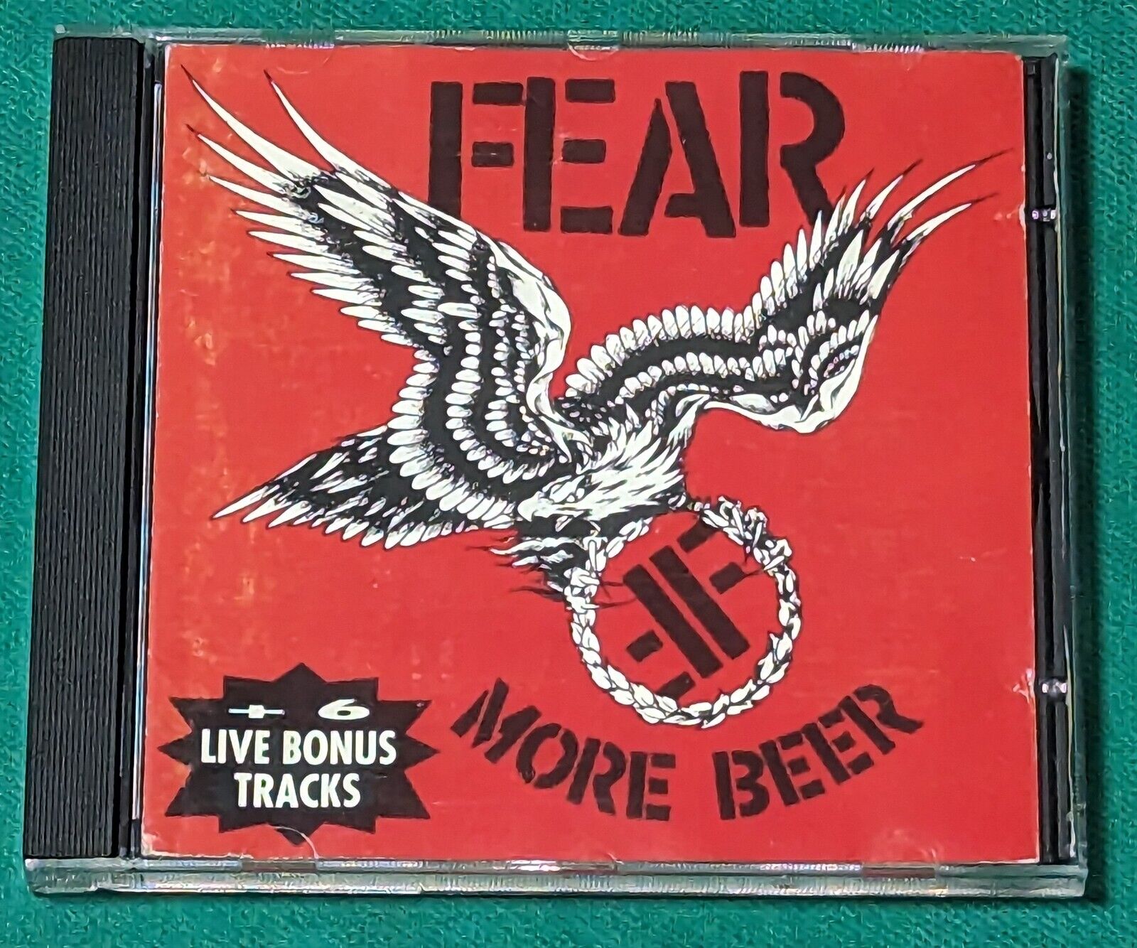 Fear - More Beer + 6 Bonus BRAZIL ONLY CD 1st press 1994