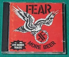 Fear - More Beer + 6 Bonus BRAZIL ONLY CD 1st press 1994 picture