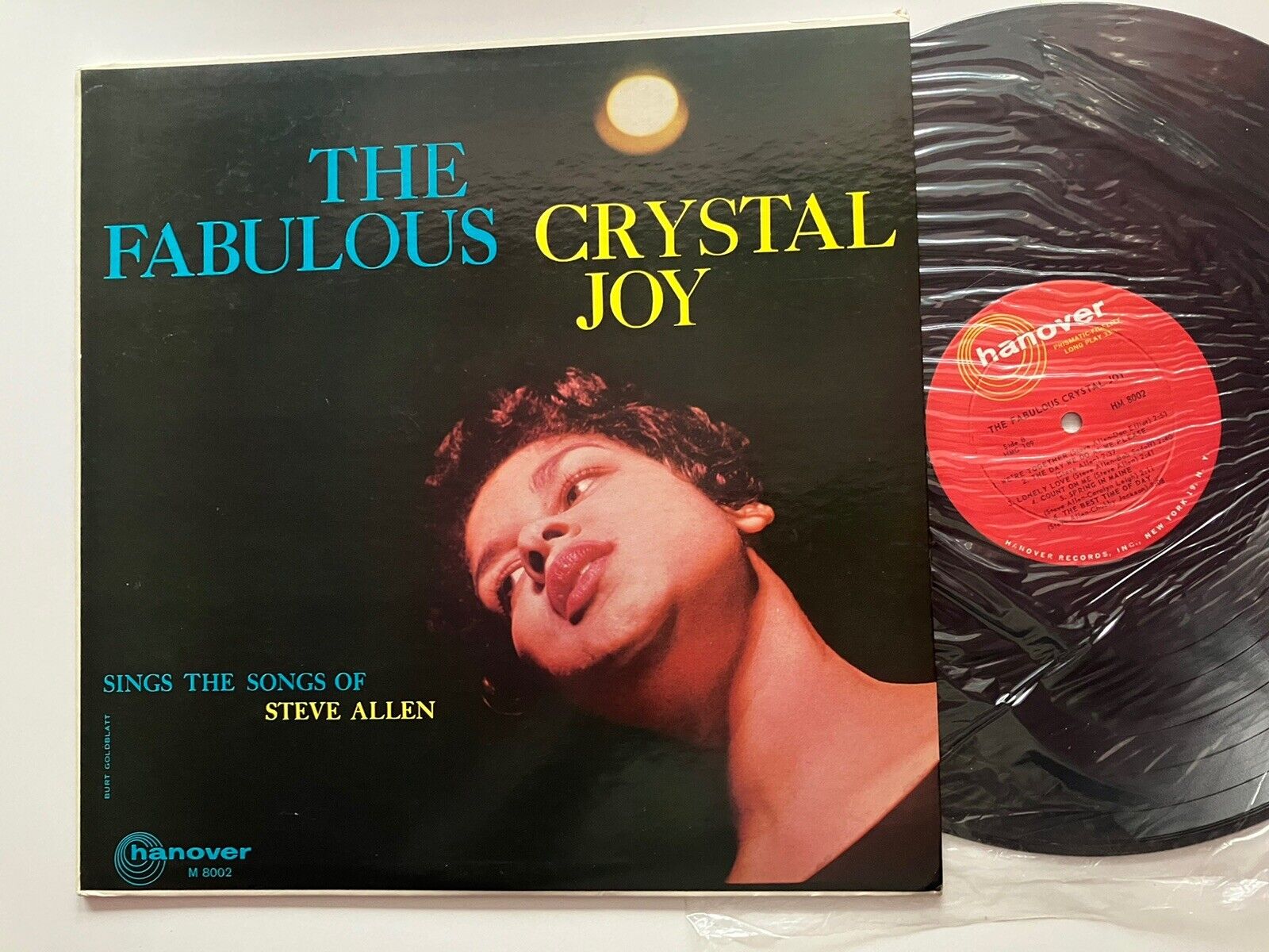 The Fabulous Crystal Joy LP RARE JAZZ VOCALS  MINT