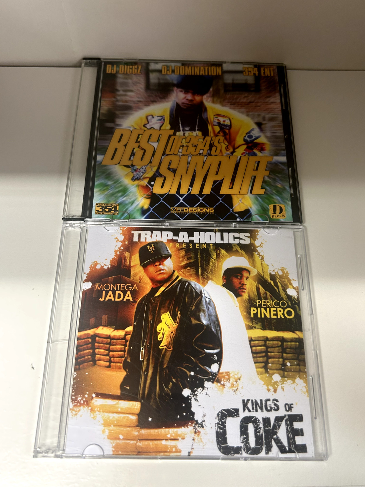 2x D-Block NYC Mixtapes Mix CD Lot Jadakiss Styles P 354 Snyp Life RARE Cds