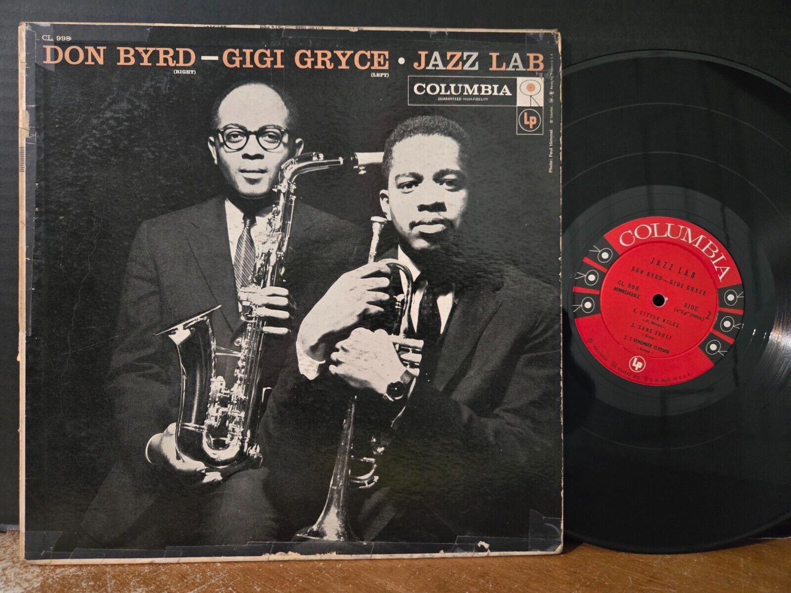 Donald Byrd Gigi Gryce ‎– Jazz Lab 1957 Mono Art Taylor Sahib Shihab Hard Bop LP