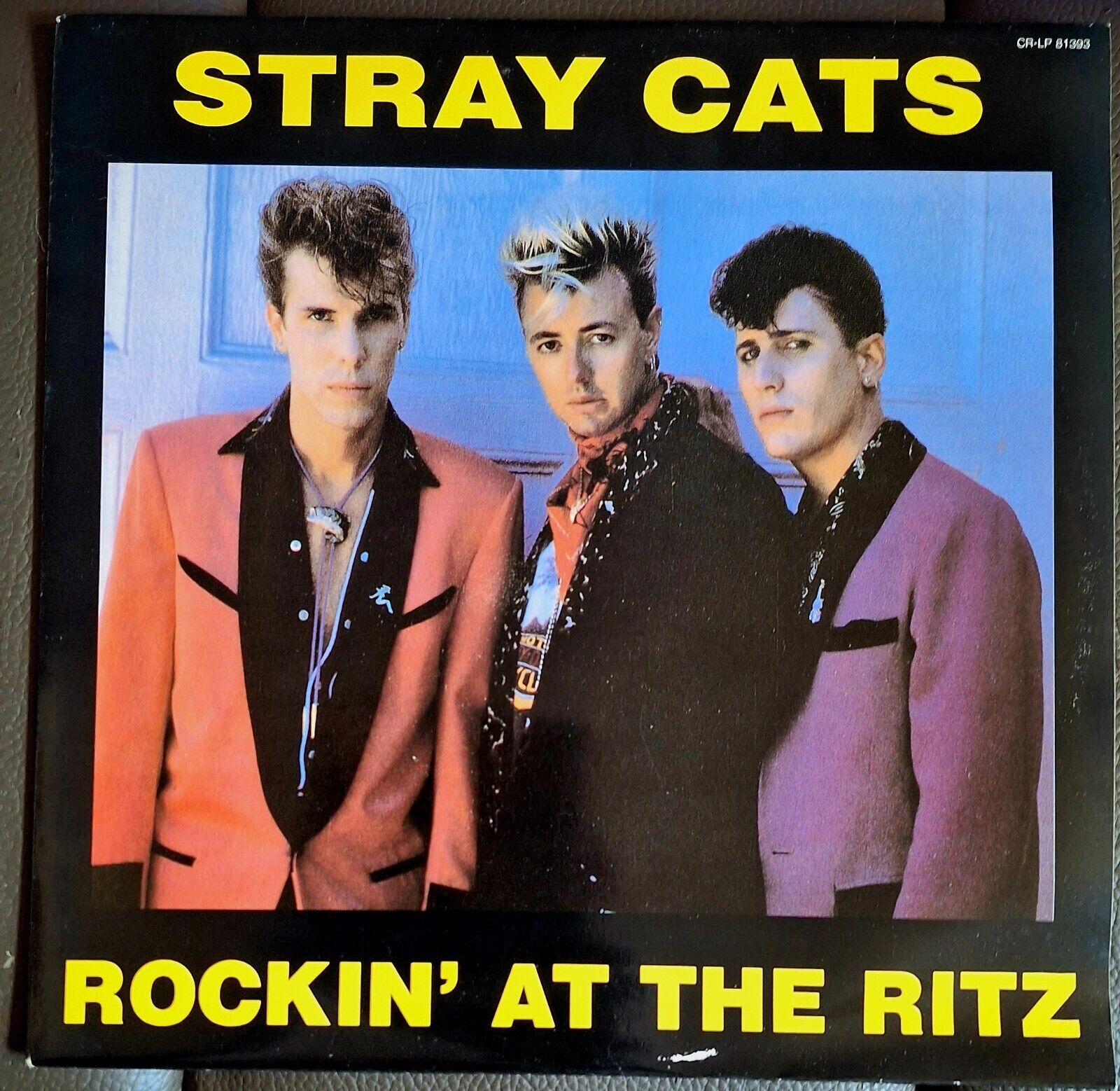 Very Rare 1991 Stray Cats Rockin At The Ritz Vinyl Excellent Condition